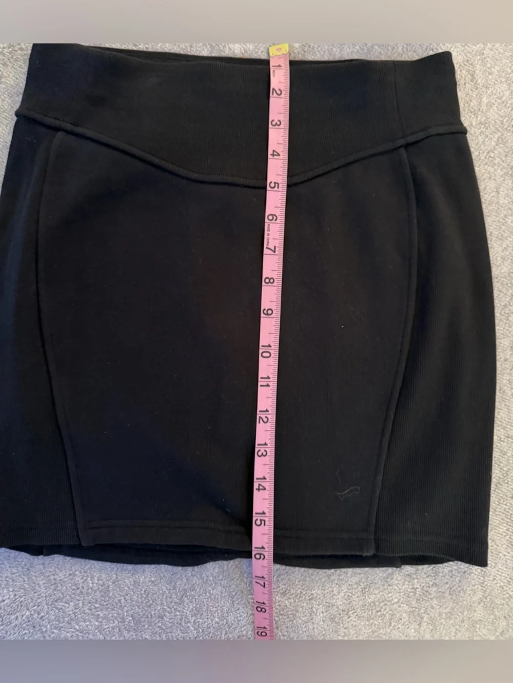 lululemon athletica Black High-Rise Mini Skirt